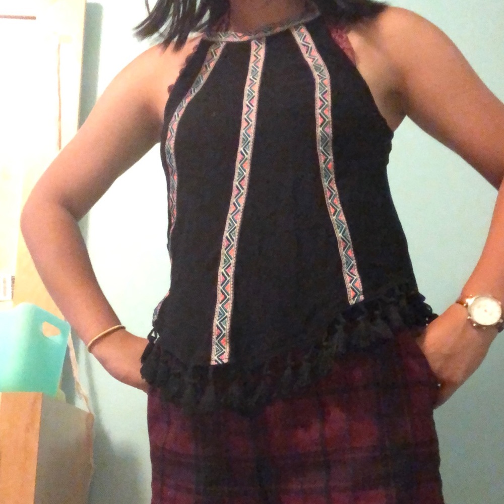 cute coachella inspired top